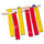 GameOver Triple Threat Flag Football Belts - Blue Small