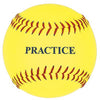 SSG / BSN 5PSBY12 12 Inch Yellow Practice Softball