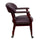 Burgundy LeatherSoft Conference Chair with Accent Nail Trim and Casters - Flash Furniture