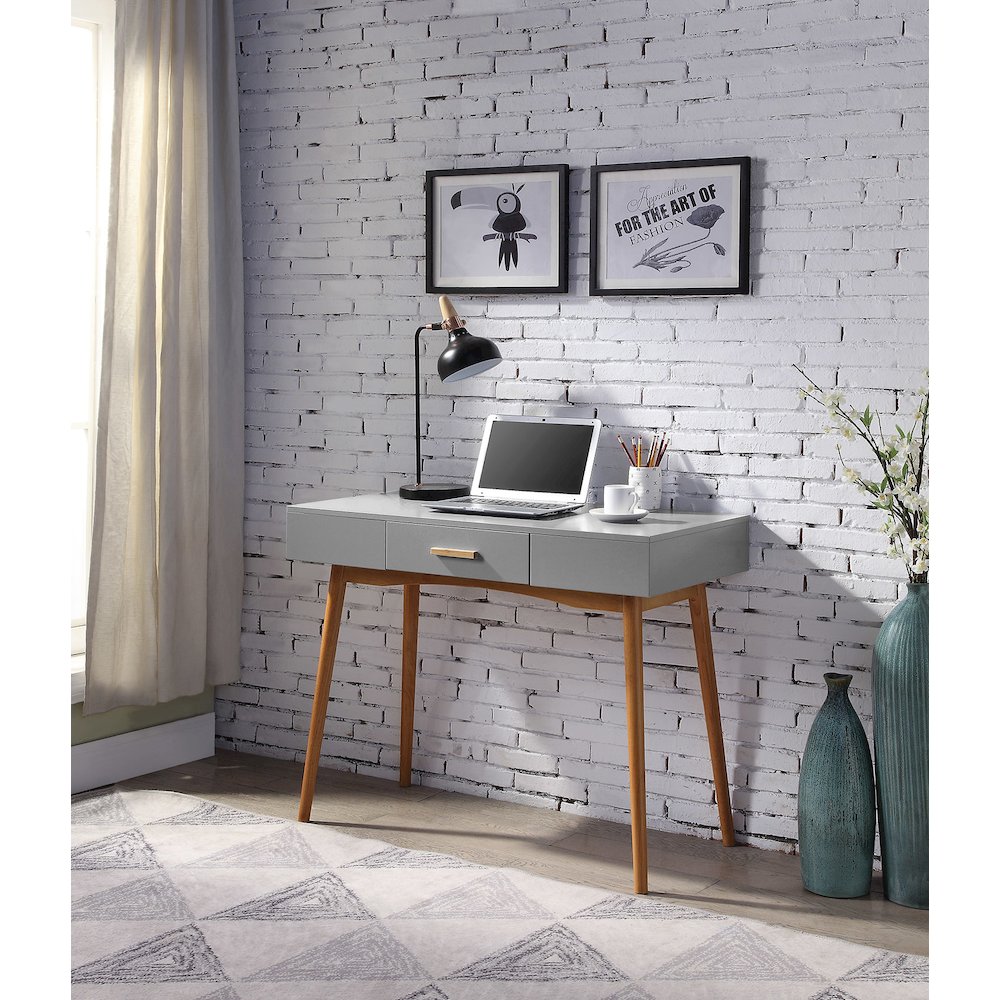 Oslo 1 Drawer Desk - Convience Concept, Inc.