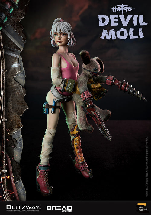 Bandai - Devil Moli Hunters: Day After Wwiii Blitzway 1/6Th Scale Action Figure