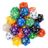 Bry Belly GDIC-1207 25 Pack of Random D20 Polyhedral Dice in Multiple Colors