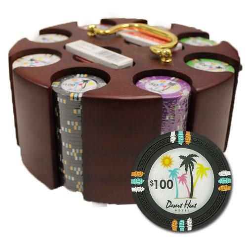 Claysmith Gaming CSDH-200C 200Ct Claysmith Gaming Desert Heat Chip Set in Carousel