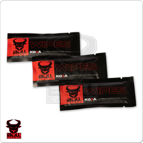 Bull Carbon BCW Shaft Cleaner Wipes BILLIARDS ACCESSORIES