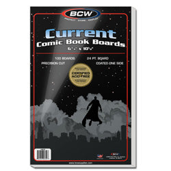 Comics And Art - Bcw Supplies: Backing Boards - Current Comic 100Ct (1-Bbcur)