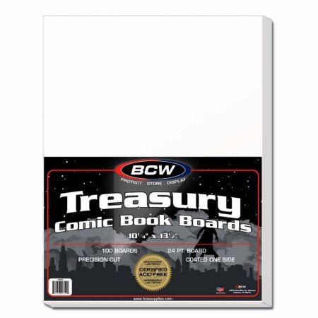 Comics And Art - Bcw Supplies: Backing Boards - 10X13 Treasury 100Ct (1-Bbtb)
