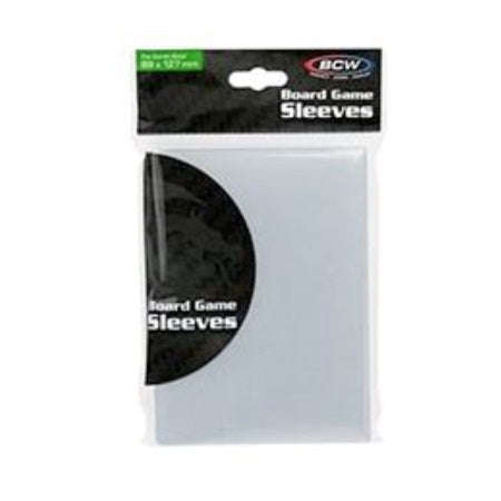 Gaming Card Sleeve - Bcw Supplies: Boardgame Sleeves - 89Mmx127mm 50Ct (1-Bg-89X127)