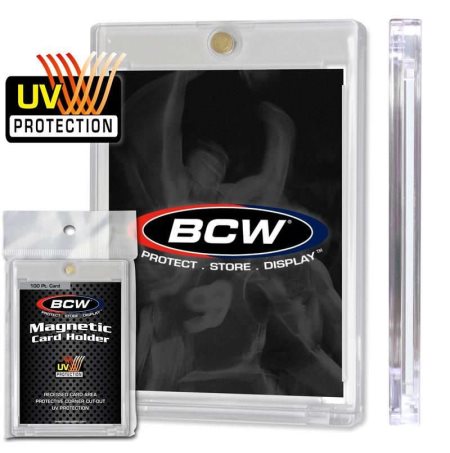 Bcw Supplies: Card Holder - Magnetic 100Pt Uv (1-Mch-100)