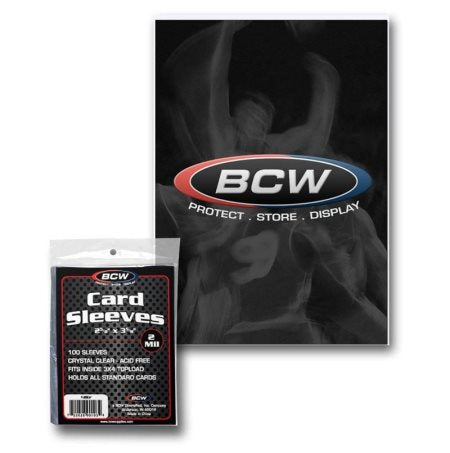 Bcw Supplies: Soft Sleeves - 100Ct (1-Sslv)