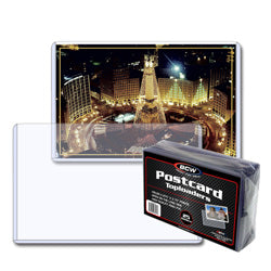 Bcw Supplies: Topload - Postcard Size 5.875X3.75 (1-Tlch-Pc)