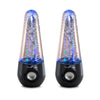 Befree Sound beFree Sound Bluetooth LED Dancing Water Multimedia Speakers in Black