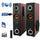 Befree Sound beFree Sound 2.1 Channel Powered Bluetooth Dual Wood Tower Speakers with Optical Input - Factory Reconditioned
