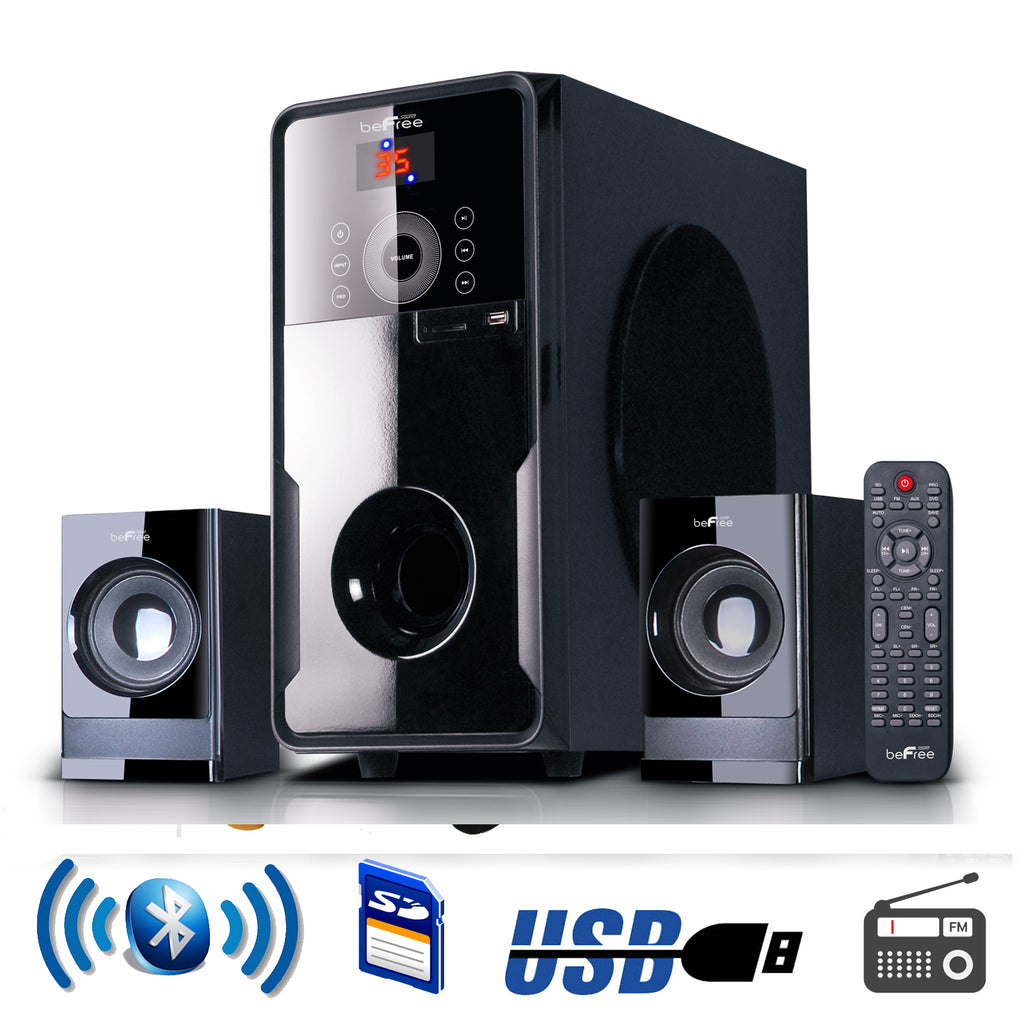 Befree Sound beFree Sound 2.1 Channel Surround Sound Bluetooth Speaker System