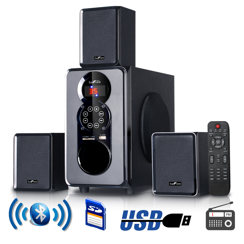 Befree Sound beFree Sound 3.1 Channel Surround Sound Bluetooth Speaker System