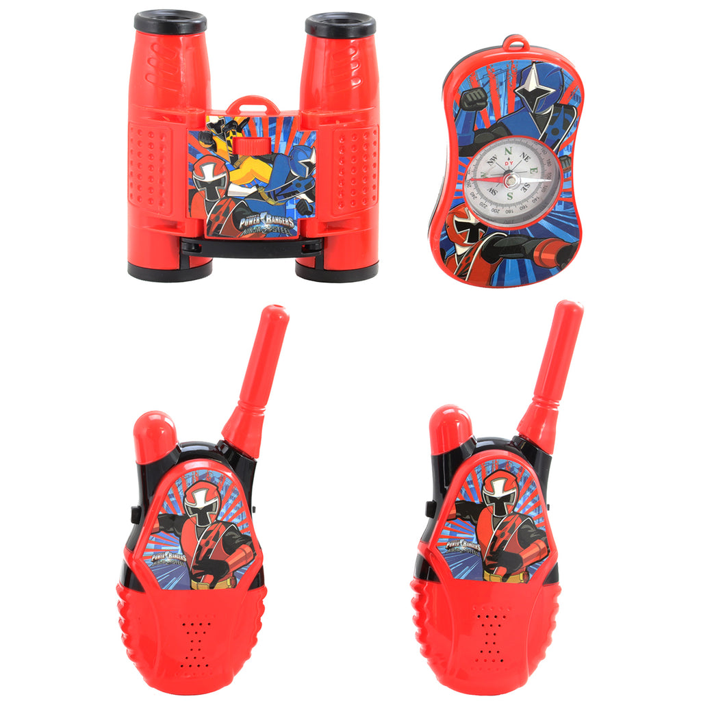 Power Rangers  Walkie Talkie 4 Piece Adventure Kit