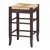 Boraam Ind. Boraam 94824 Rush Seat Stool - 24 Inch - Cappuccino Finish