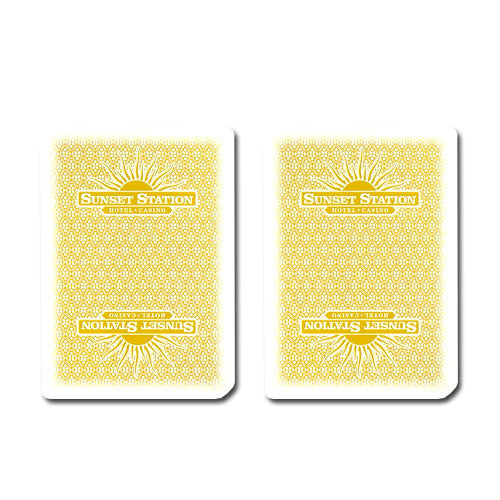 Brybelly Holdings GRCB-146 Single Deck Used in Casino Playing Cards - Sunset Station