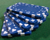 Brybelly Holdings PCB-2102 5 Blue Rectangular Poker Chips