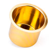 Brybelly Holdings GCUP-103 Vivid Gold Aluminum Drop In Cup Holder