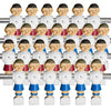 Brybelly Holdings GFOO-301 26 Old-Style Foosball Men with Hardware - Red and Blue
