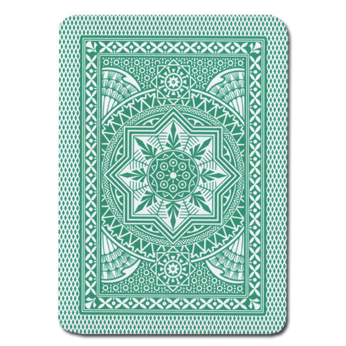 Brybelly Holdings GMOD-815 Modiano Cristallo Poker Size  4 PIP Jumbo Dark Green