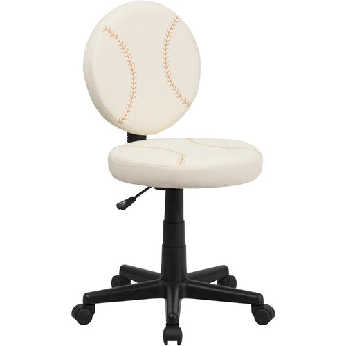 Baseball Swivel Task Office Chair - Flash Furniture
