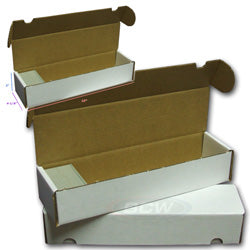 Bcw Supplies: Card Box - 800Ct Single Row Cardboard (50Ct) (1-Bx-800)