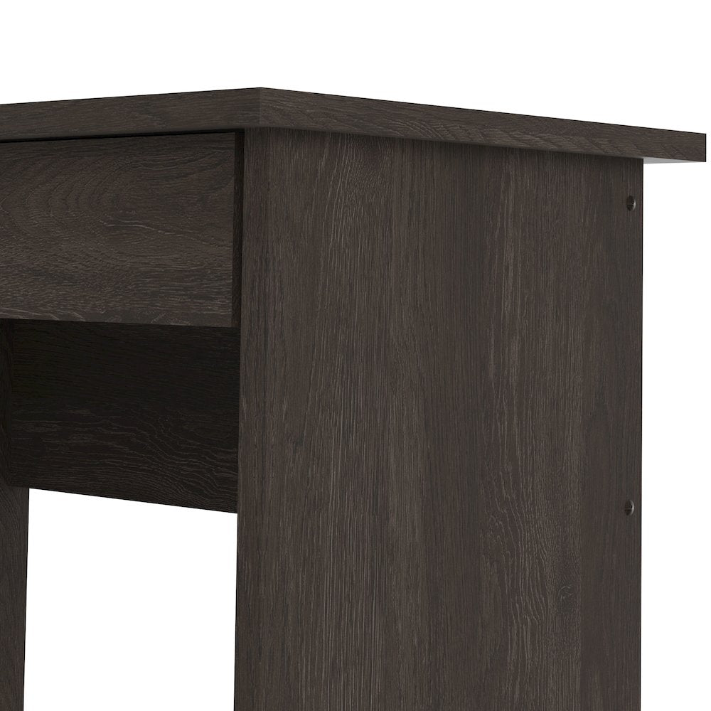 Walden Desk with 5 Drawers, Dark Chocolate - Tvilum