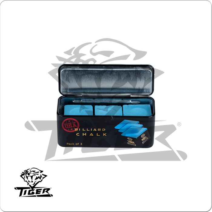 Tiger CHTIG Billiard Chalk- 3 piece BILLIARDS ACCESSORIES