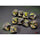 Chessex Mfg Co Llc -  Brushed Dice: Deep Forest With Bronze Set Of Ten D10 Dice Set