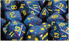 Chessex Mfg Co Llc -  7Ct Speckled Poly Twilight Dice Set