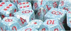Chessex Mfg Co Llc -  D6 -- 16Mm Speckled Dice - Air - 12Ct