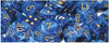 Chessex Mfg Co Llc -  D6 -- 16Mm Vortex Dice - Blue/Gold - 12Ct