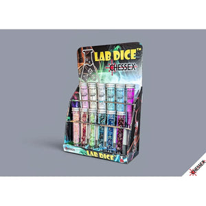 Chessex Mfg Co Llc -  Dice Set Sampler Box: 7Ct Lab Dice Series 10 (18 Sets) Pre-Order