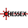 Chessex Mfg Co Llc -  7Ct Mini-Polyhedral Dice Set: Vortex Orange With Black