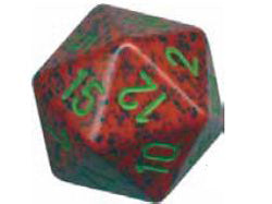 Chessex Mfg Co Llc -  D20 -- 34Mm Speckled Dice -  Lotus