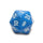 Chessex Mfg Co Llc -  D20 -- 34Mm Speckled Dice -  Water
