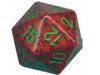 Chessex Mfg Co Llc -  D20 34Mm Speckled Dice -  Strawberry