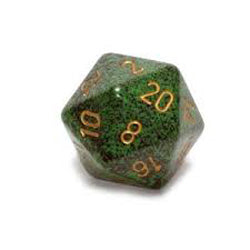 Chessex Mfg Co Llc -  D20 -- 34Mm Speckled Dice -  Recon