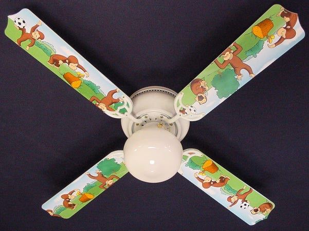 Ceiling Fan Designers 42FAN-KIDS-CGM Curious George Monkey Ceiling Fan 42 in.