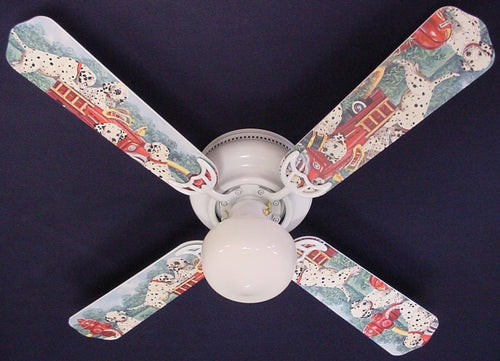 Ceiling Fan Designers 42FAN-KIDS-KDFT Dalmations Fire Truck no.1 Ceiling Fan 42 in.
