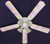 Ceiling Fan Designers 52FAN-DIS-TPFP Tinkerbell Fairy Purple Ceiling Fan 52 in.