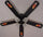 Ceiling Fan Designers 52FAN-KIDS-FFB Flaming Footballs Ceiling Fan 52 in.