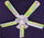 Ceiling Fan Designers 52FAN-KIDS-SBSP Sponge Bob Square Pants Ceiling Fan 52 in.