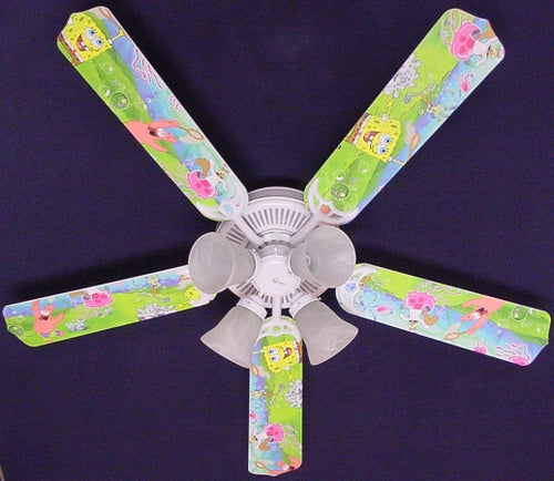 Ceiling Fan Designers 52FAN-KIDS-SBSP Sponge Bob Square Pants Ceiling Fan 52 in.