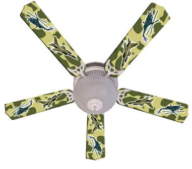 Ceiling Fan Designers 52FAN-IMA-AMAF Freedom Camo Military Ceiling Fan 52 In.