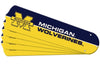 Ceiling Fan Designers 7990-MIC New NCAA MICHIGAN WOLVERINES 52 in. Ceiling Fan Blade Set