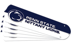 Ceiling Fan Designers 7990-PSU New NCAA PENN STATE NITTANY LIONS 52 in. Ceiling Fan Blade Set