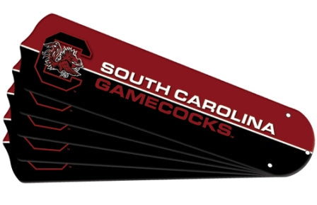 Ceiling Fan Designers 7990-USC New NCAA USC SOUTH CAROLINA GAMECOCKS 52 in. Ceiling Fan Blade Set