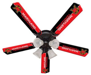 Ceiling Fan Designers 7995-MAR New NCAA MARYLAND TERRAPINS 52 in. Ceiling Fan
